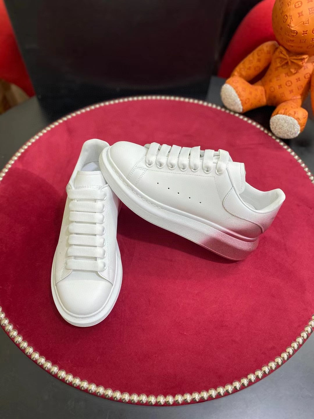 Mcqueen Trainers All White Alexander Mcqueen Alexander McQueen