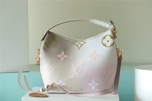 LV Neverfull MM Monogram Canvas Sunset Kaki For Women,  Shoulder and Crossbody Bags 9.4in/24cm LV M59861