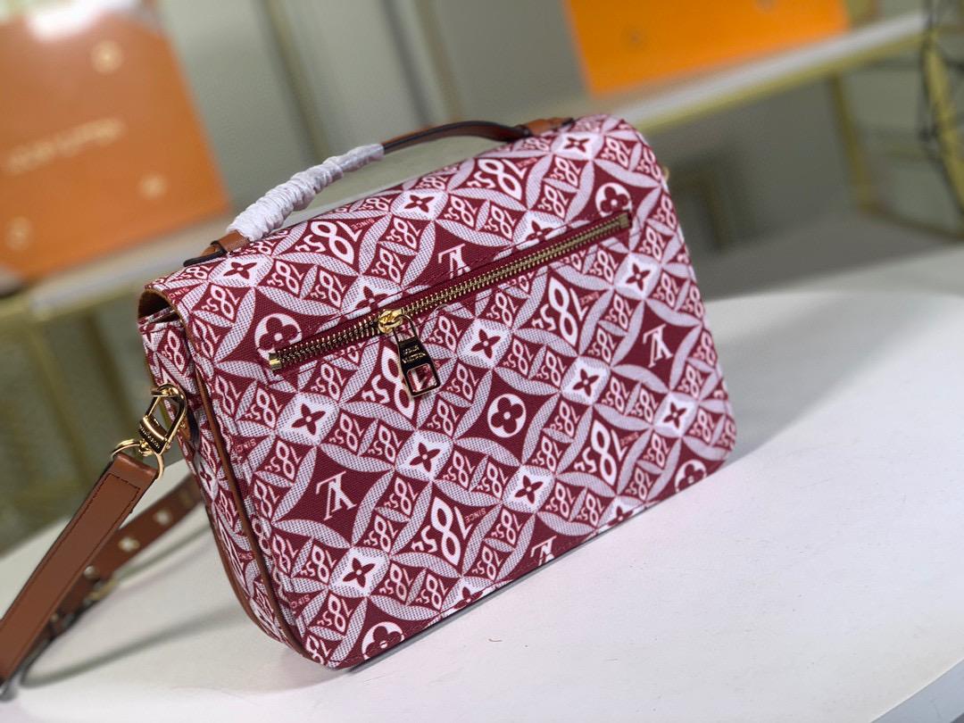 LV Since 1854 Pochette Metis Red For Women, Women’s Handbags, Shoulder And Crossbody Bags 9.8in/25cm LV