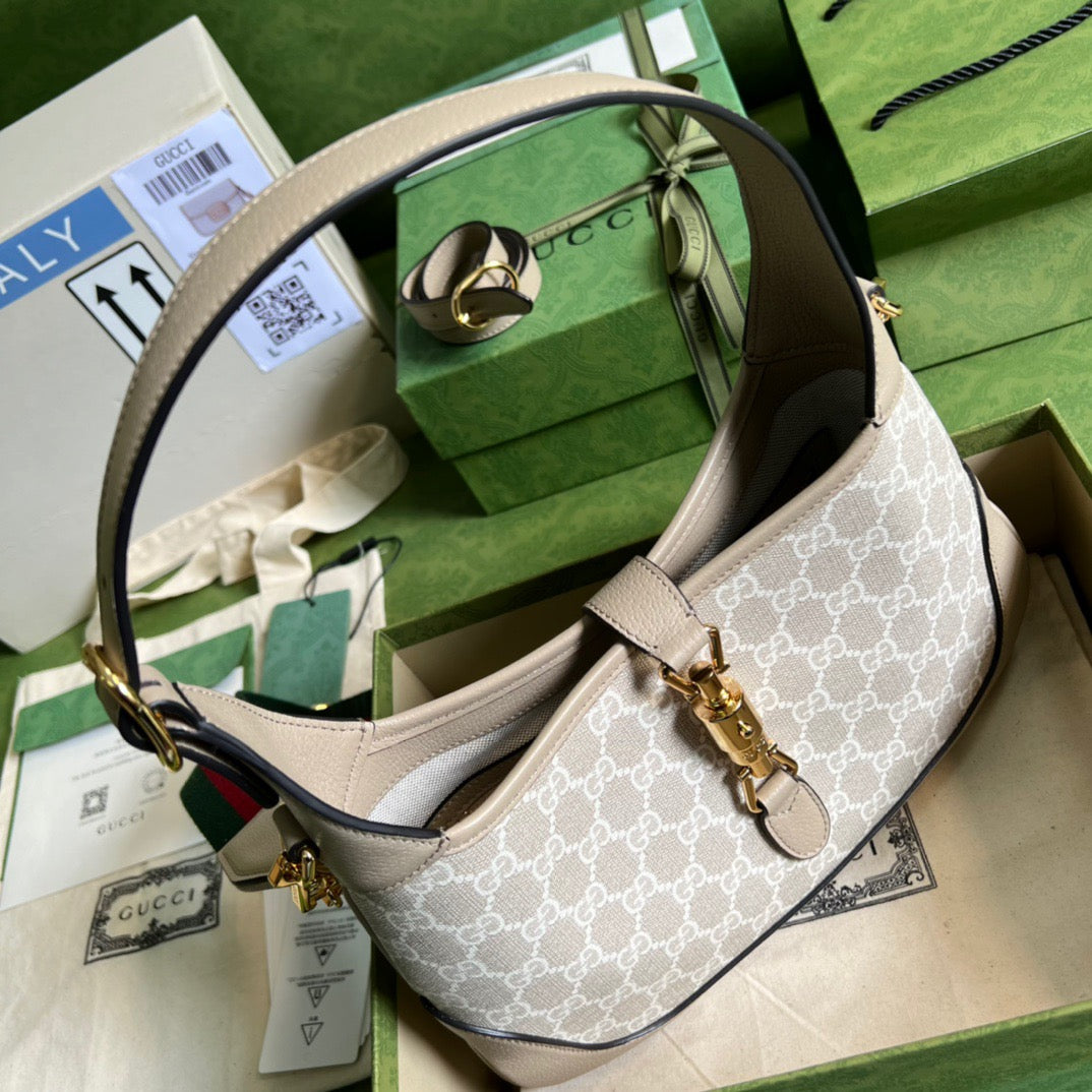 gg Jackie 1961 Small gg Shoulder Bag Beige For Women, Women& gg Jackie 1961 Small gg Shoulder Bag Beige For Women, Women&