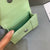 Balen Hourglass Mini Handbag With Chain In Light Green, For Women,  Bags 4.7in/12cm