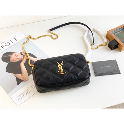 YSSL Becky Crossbody Bag Black For Women 7in/18cm YSL P00533588