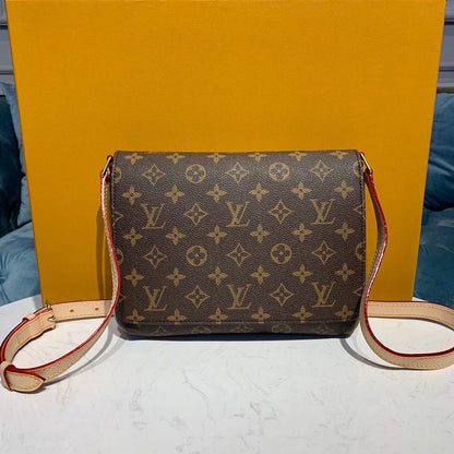 LV Tango Monogram Canvas For Women, Women’s Handbags, Shoulder And Crossbody Bags 9.1in/23cm LV M51257