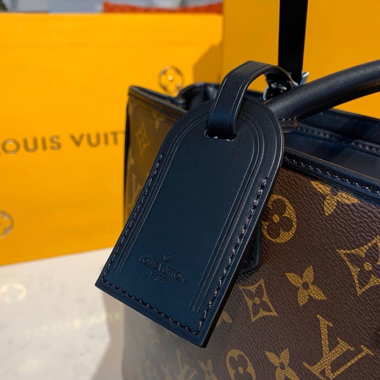 LV Grand Sac Tote Bag Monogram Canvas For Women,  Shoulder Bags 14.5in/37cm LV