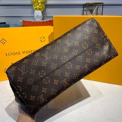 LV Lena MM Monogram Canvas For Women, Women’s Handbags, Shoulder Bags 16.5in/42cm LV M42267