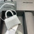 Balen Hourglass Mini Handbag In White, For Women,  Bags 4.7in/12cm 6373721LR6Y9016