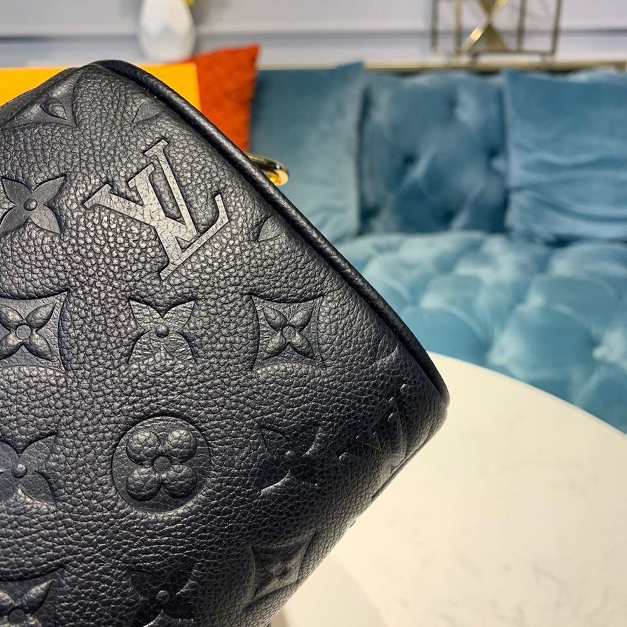 LV Speedy Bandouliere 20 Monogram Empreinte Black For Women,  Shoulder And Crossbody Bags 7.8in/20cm LV M42394