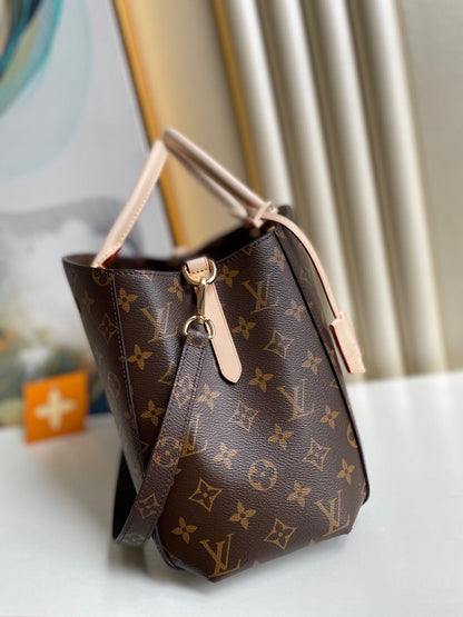 LV Montaigne MM Monogram Canvas For Women,  Shoulder And Crossbody Bags 13in/33cm LV M41056