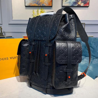 LV Christopher Backpack GM Monogram Empreinte Canvas For Fall-Winter, Bags 49cm LV M53285