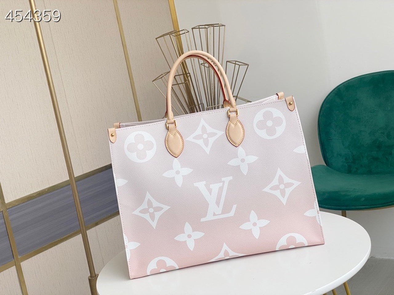 LV Onthego GM Tote Bag Pink For Women 41cm LV