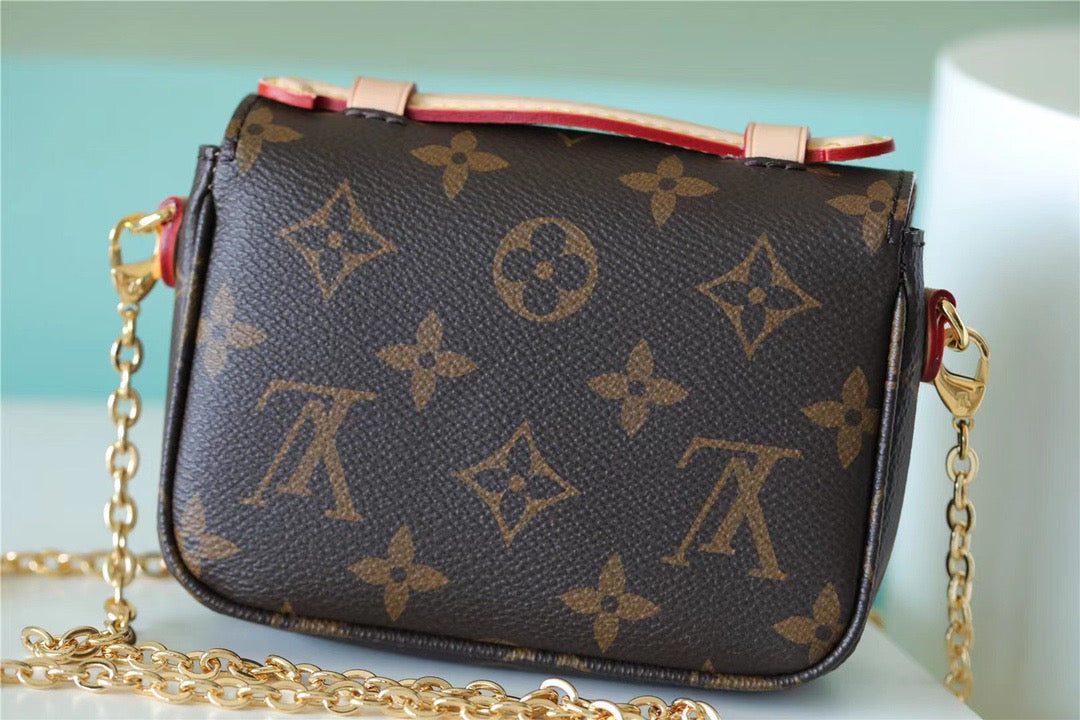 LV Micro Metis Monogram Canvas For Women, Women’s Handbags, Shoulder And Crossbody Bags 5.5in/14cm LV M81267