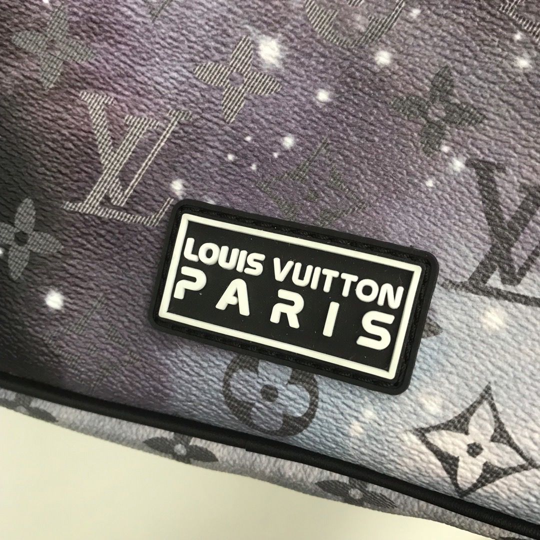 LV Keepall Bandouliere 50 Monogram Galaxy Canvas For Women, Travel Bags 19.7in/50cm LV