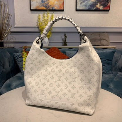 LV Carmel Hobo Bag Ivory For Women,  Shoulder Bags 13.8in/40cm LV