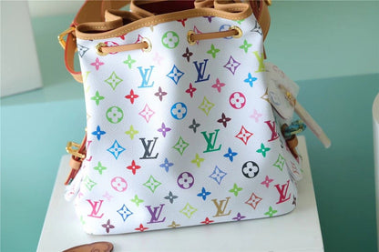 LV Noe BB Monogram Monogram Multicolore White For Women,  Shoulder And Crossbody Bags 13.4in/34cm LV