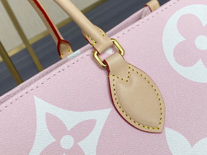 LV OnTheGo GM Monogram Giant Canvas Light Pink For Women,  Tote Bags 16.1in/41cm LV M57641