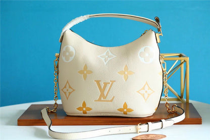 LV Neverfull MM Monogram Canvas Beige For Women,  Shoulder and Crossbody Bags 9.4in/24cm LV 