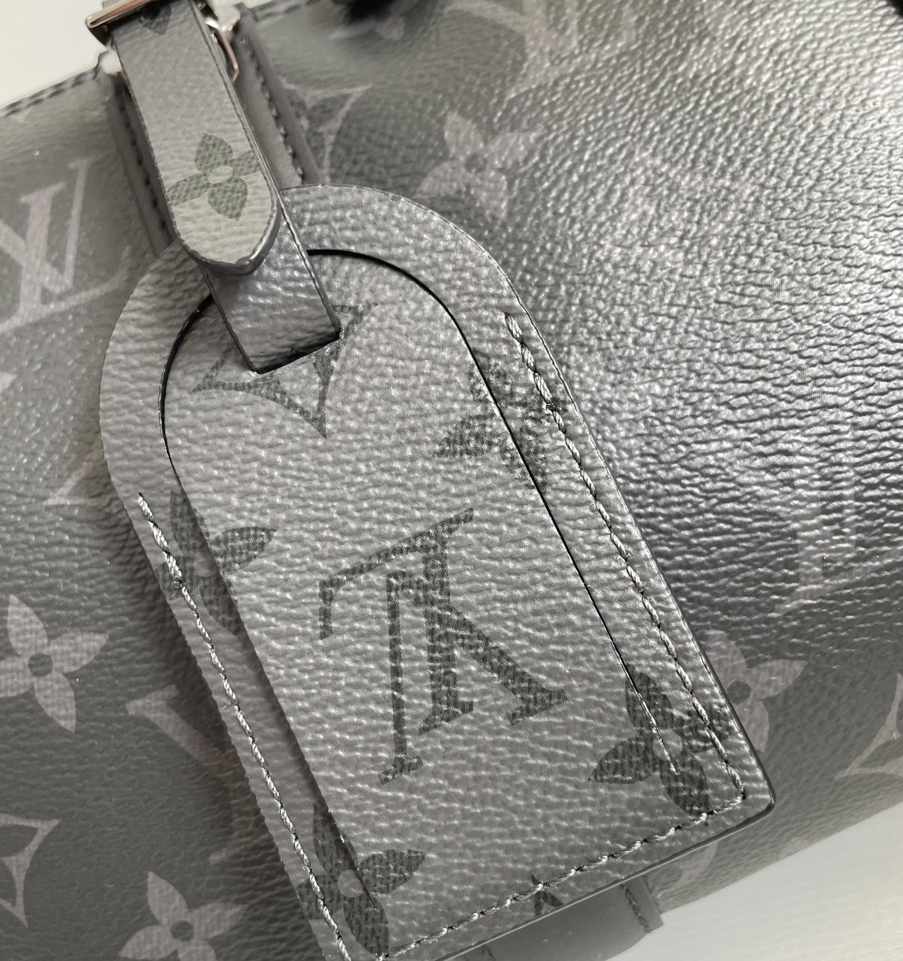 LV City Keepall Monogram Eclipse/Monogram Eclipse Reverse For Men, Bags, Shoulder And Crossbody Bags 10.6in/27cm LV M45936