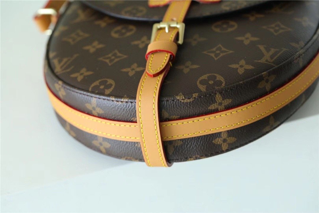 LV Chantilly MM Shoulder Bag Monogram For Women Brown LV M51233