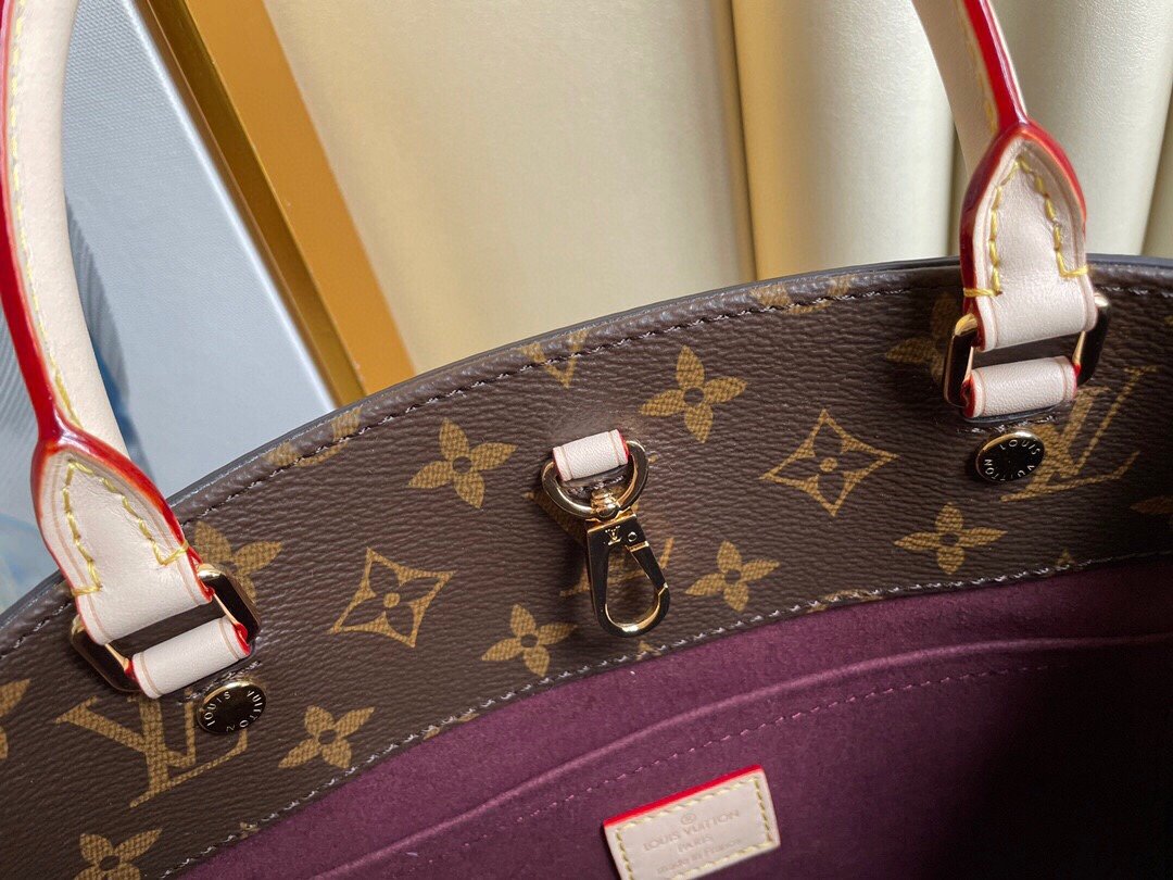 LV Montaigne MM Monogram Canvas For Women,  Shoulder And Crossbody Bags 13in/33cm LV M41056