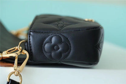 LV Wallet On Strap Bubblegram Monogram In Wallets and Small Leather Goods For Women M81398 7.9in/20cm LV M81398