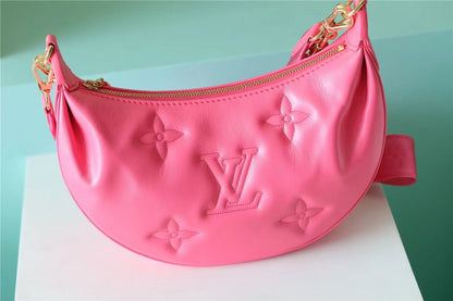 LV Over The Moon Bag Handbags For Women In Dragon Fruit Pink 10.8in/28cm LV M59915