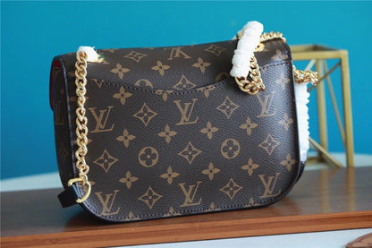 LV Passy Monogram Canvas For Women, Women’s Handbags, Shoulder Bags And Crossbody Bags 9.1in/23cm LV M45592