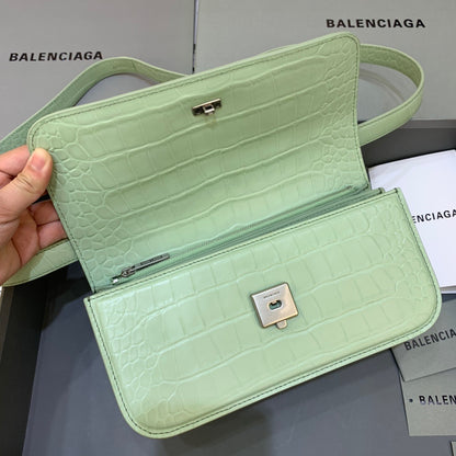 Balen Gossip Small Shoulder Bag Light Green, For Women,  Bags 9.1in/23cm