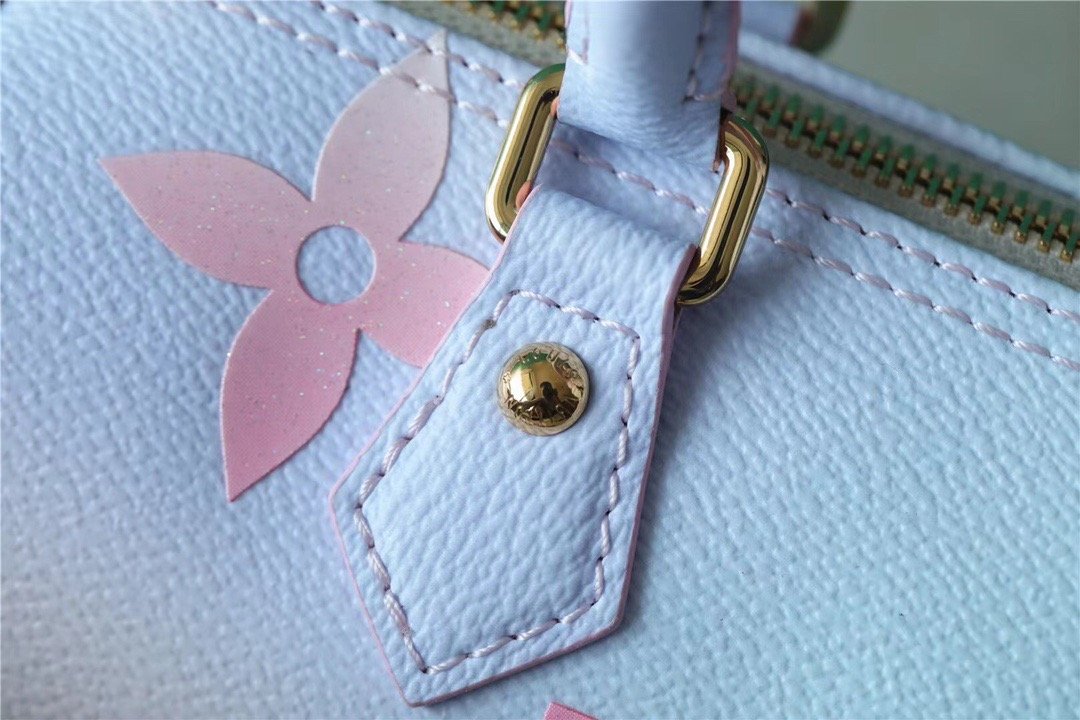 LV Papillon BB Bag Classic Monogram For Women 20cm Sunrise Pastel LV M46078