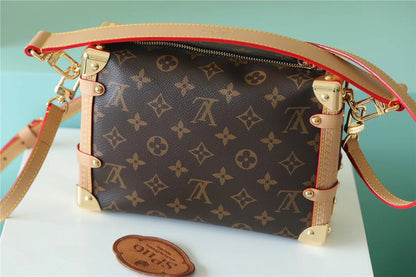 LV Side Trunk PM Monogram Canvas For Women, Women’s Bags, Shoulder And Crossbody Bags 8.3in/21cm LV 