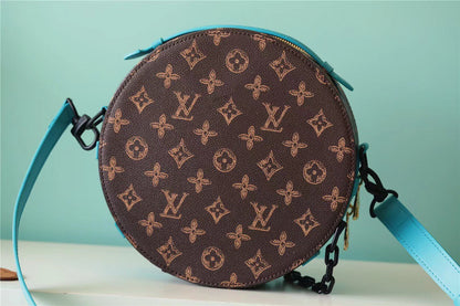 LV Wheel Box Monogram Canvas For Women, Women’s Handbags, Shoulder Bags And Crossbody Bags 9.1in/23cm LV 