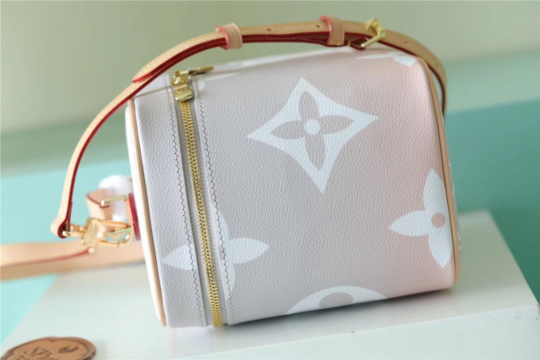 LV Nice BB Monogram Light Pink For Women, Women’s Bags, Shoulder And Crossbody Bags 9.4in/24cm LV