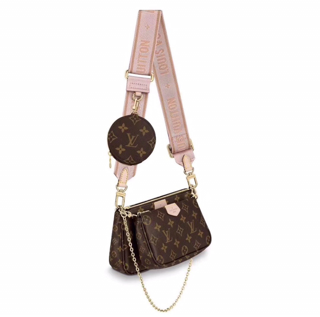 LV Multi Pochette Accessoires Monogram Canvas For Women,  Shoulder And Crossbody Bags 24cm LV M44840