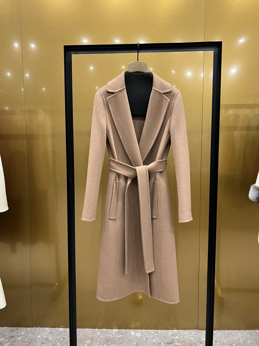 Luxury Max  Wrap Coat 009