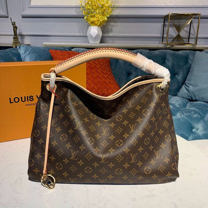 LV Artsy MM Monogram Canvas For Women, Women’s Handbags 16.1in/41cm LV M44869