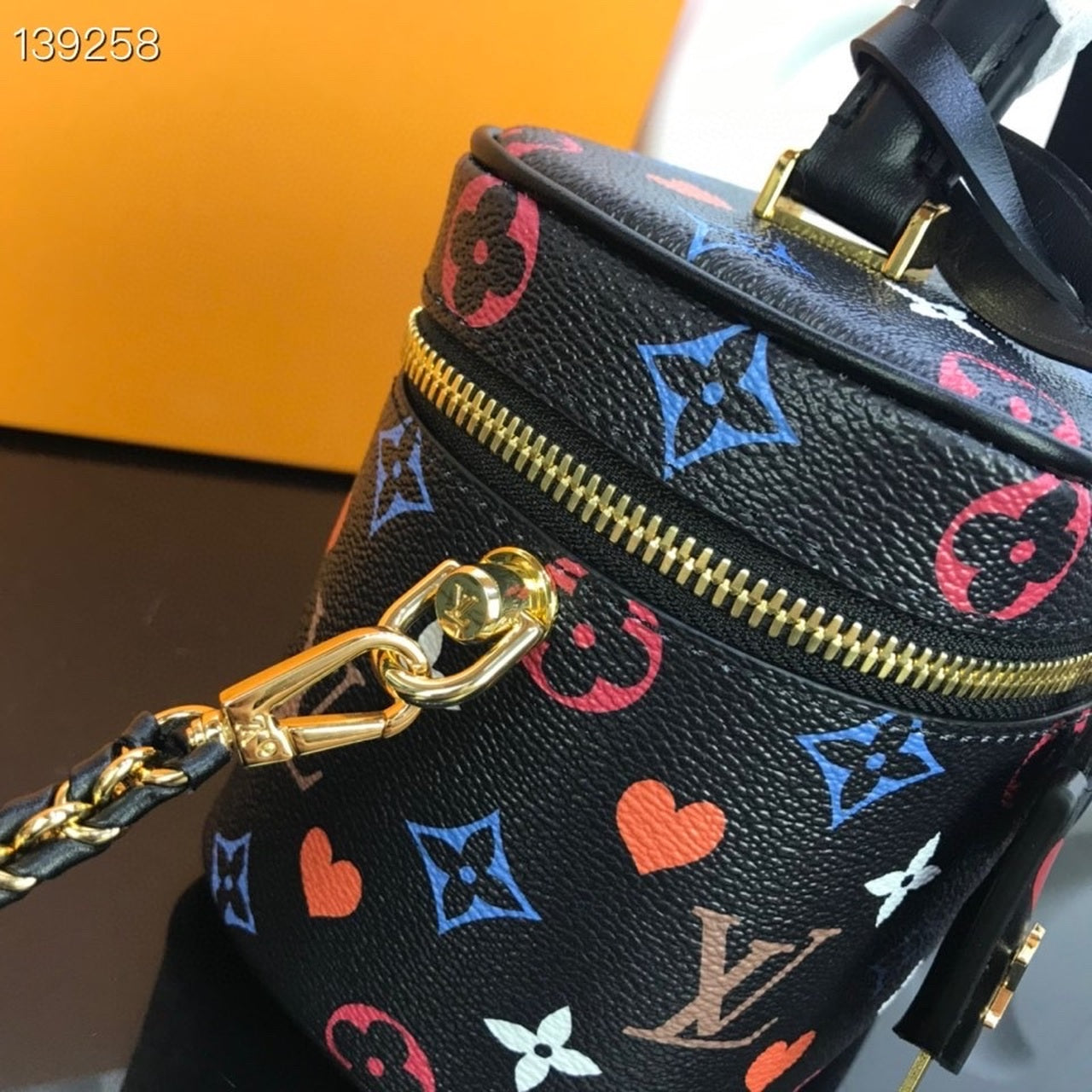 LV Vanity PM Game On Monogram Canvas By Nicolas Ghesquiere Black For Women,  Shoulder And Crossbody Bags 7.5in/19cm LV M57482