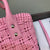 Balen Bistro XS Basket With Strap In Pink, For Women,  Bags 16.1in/41cm