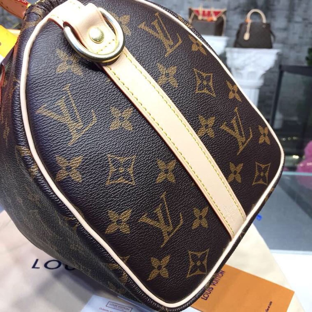 LV Speedy 25 Monogram Canvas For Women, Women’s Handbags 9.8in/25cm LV M41109