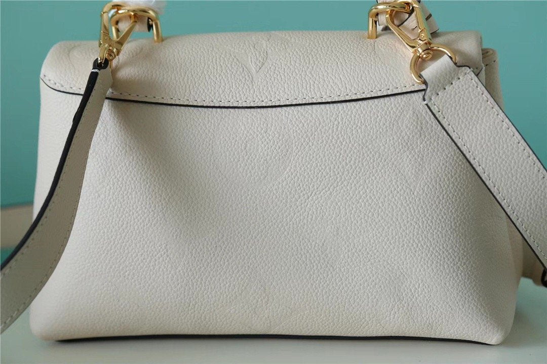 LV Madeleine BB Monogram Empreinte Creme Beige For Women,  Shoulder and Crossbody Bags 9.4in/24cm LV M46008