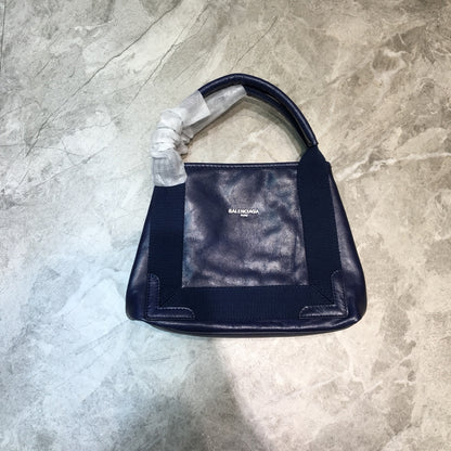 Balen Navy XS Tote Bag In Blue, For Women,  Bags 12.6in/32cm