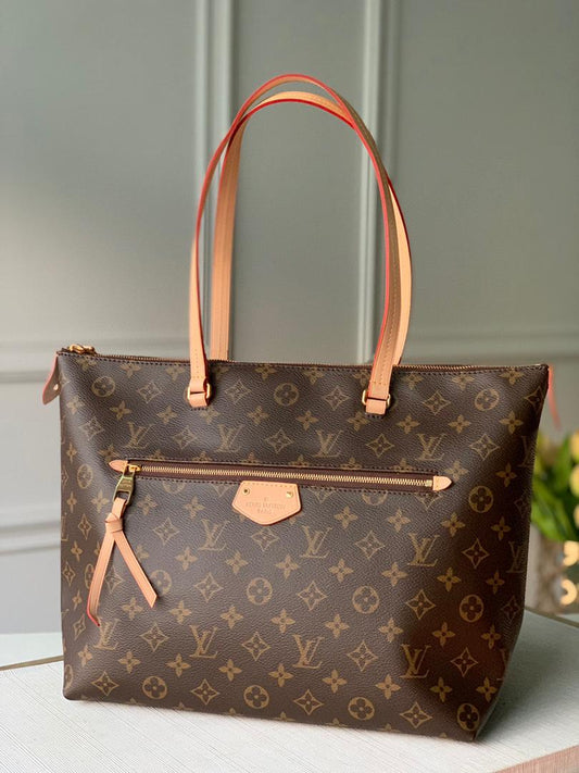 LV Lena MM Bag 34cm Monogram Canvas Fall/Winter Collection M42267, Brown