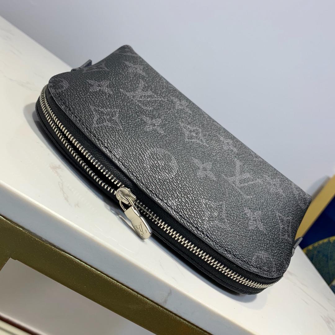 LV Cosmetic Pouch PM Monogram Eclipse Canvas For Women, WoBags 7.5in/19cm LV