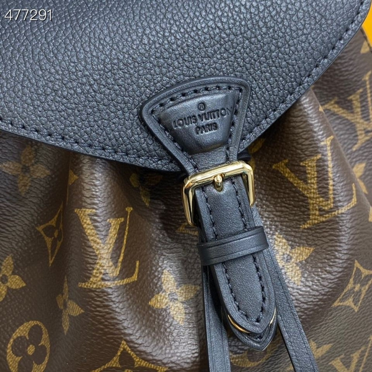 LV Montsouris BB Backpack Monogram Canvas Black For Women, WoBackpack 7.9in/20cm LV M45516