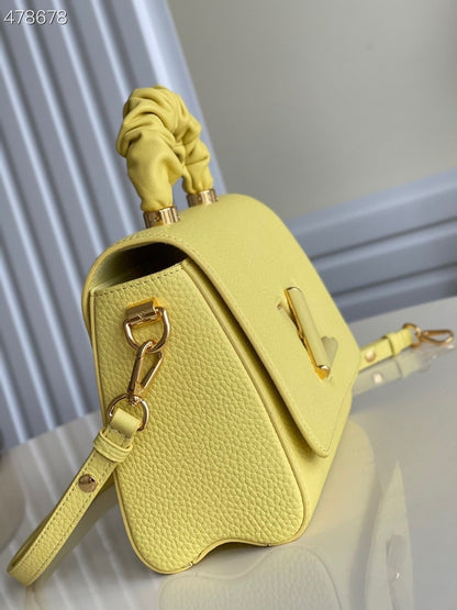 LV Twist MM Ginger Yellow For Women, Women’s Handbags, Shoulder And Crossbody Bags 9.1in/23cm LV