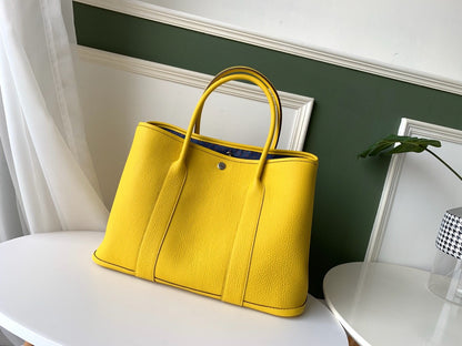 HM Garden Party 36 Bag Yellow For Women, Handbags, Shoulder Bags 14.2in/36cm