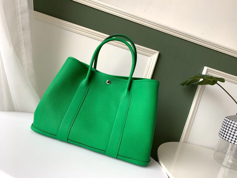 HM Garden Party 36 Bag Green For Women, Handbags, Shoulder Bags 14.2in/36cm