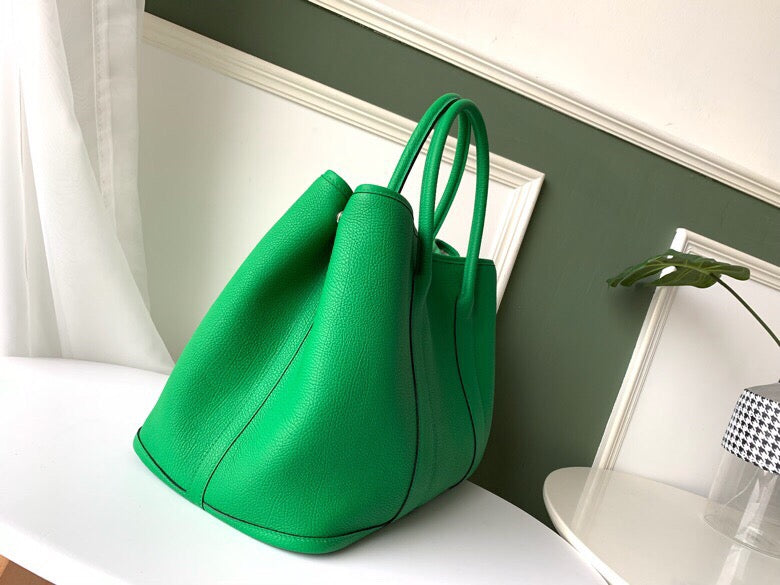 HM Garden Party 36 Bag Green For Women, Handbags, Shoulder Bags 14.2in/36cm