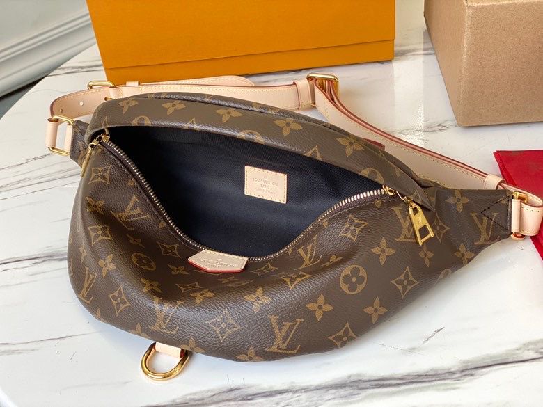 LV Bumbag 37cm Monogram Canvas Spring/Summer Collection, Brown