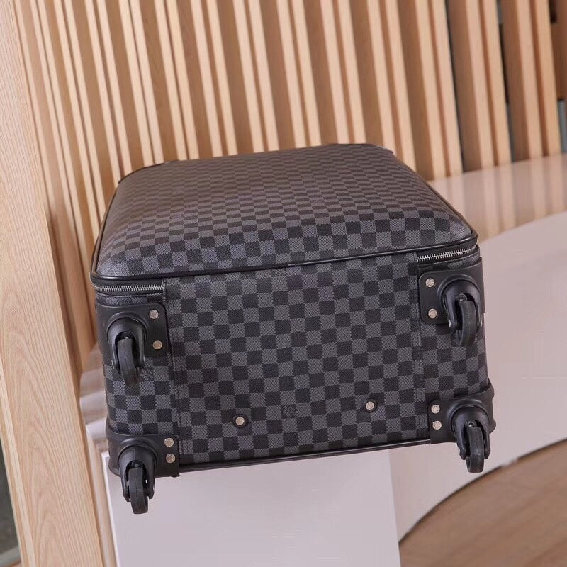 LV Exqusite Travelling LuGucciage Damier Graphite Canvas Unisex, Travel LuGucciages 24in/61cm LV