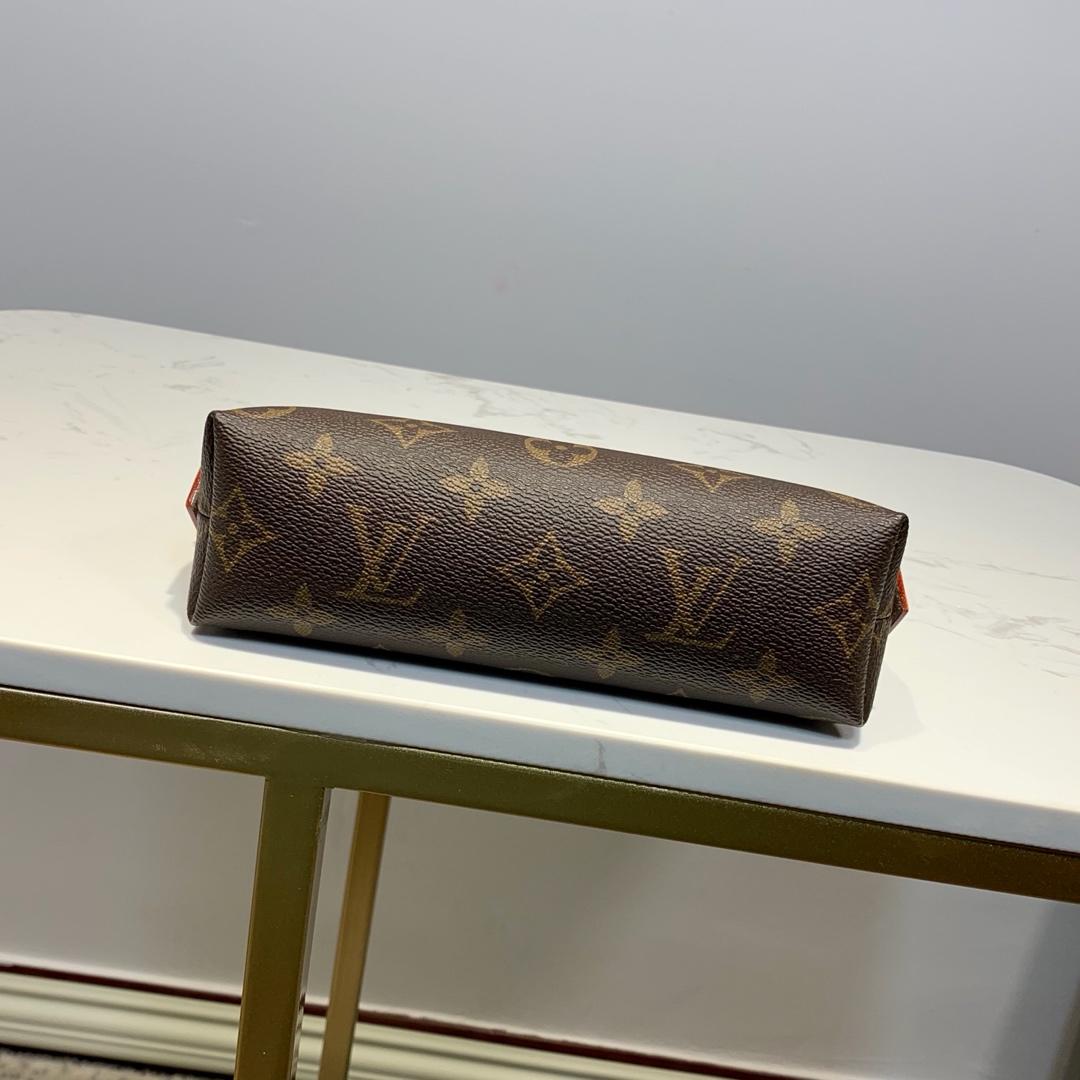 LV Cosmetic Pouch PM Monogram Canvas For Women, WoBags 7.5in/19cm LV M47515