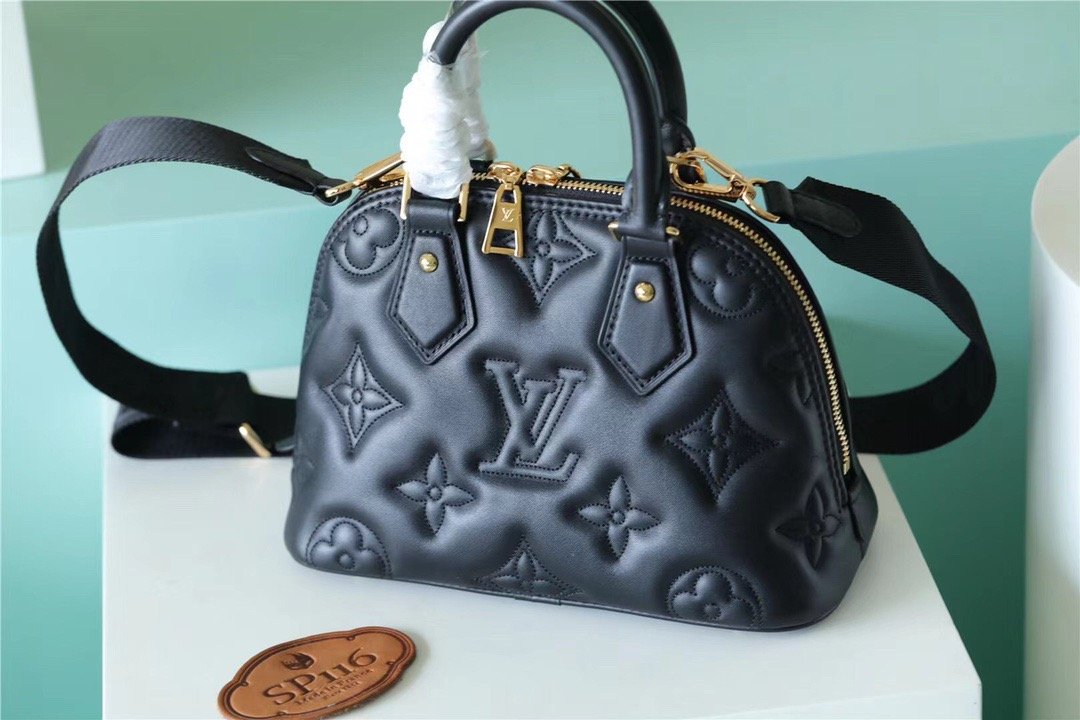 LV Alma BB Bag Handbags,  Shoulder and Cross Body Bags For Women In Black 9.6in/25cm LV M59793